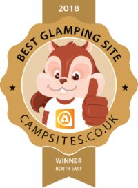 Best Glamping Site 2018 - North East Winner